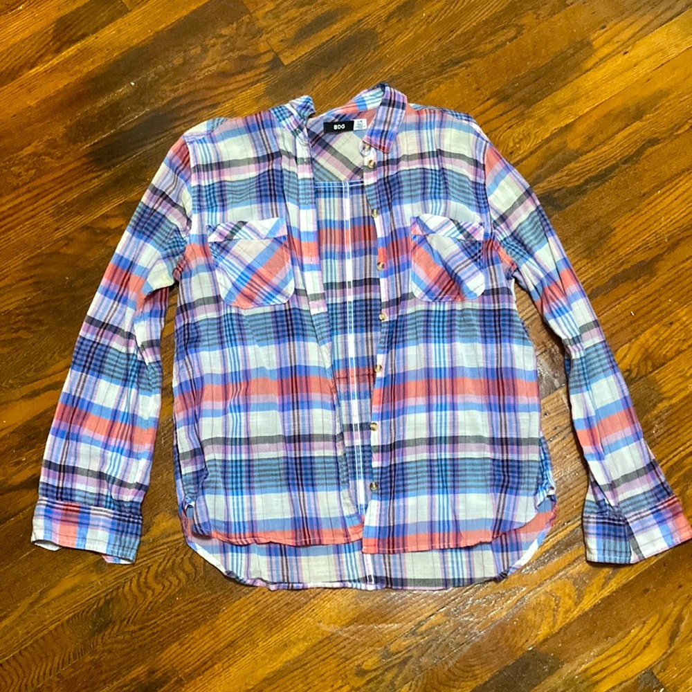 Urban Outfitters BDG Thin Flannel Women’s Large